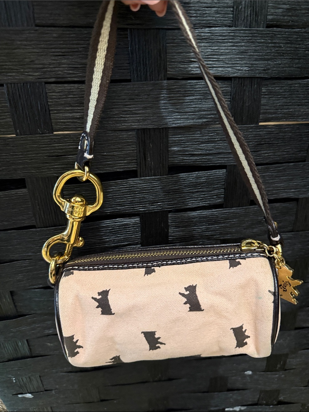 Y2K Mini Yorkie barrel juicy couture vintage bag.